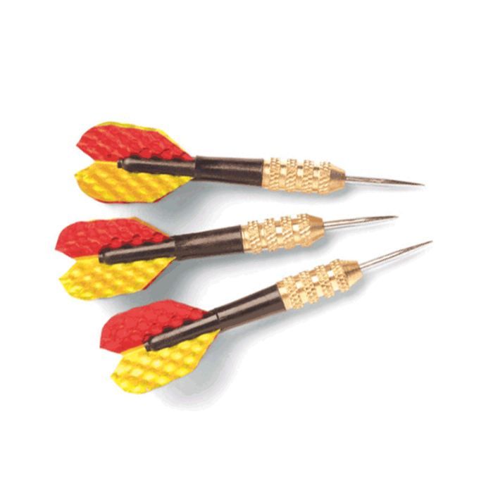 30 Tiges De Fléchettes KOTO Medium | Nylon Multicolore | Pour Jeux De Fléchettes