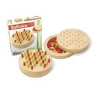  Jeu du solitaire Coffret en Bambou