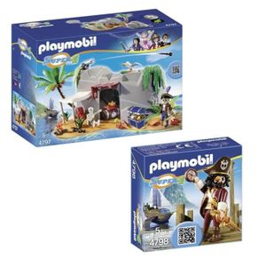 PLAYMOBIL Pack Super 4 Barbe de requin