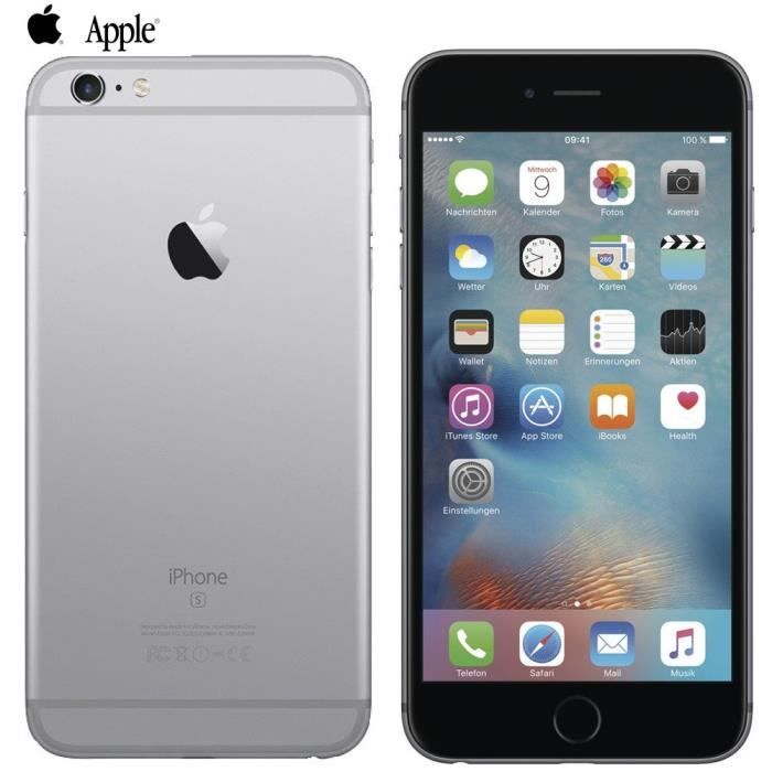 Apple iPhone 6s Plus 16 GB sidéral gray Argent - Achat smartphone pas