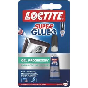 Super Glue 3 Loctite - Progressiv' - 3 g