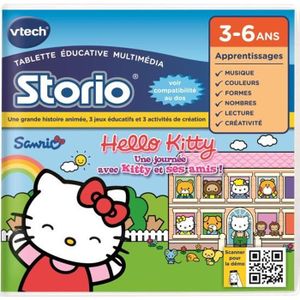 VTECH Jeu Storio Educatif Storio Hello Kitty