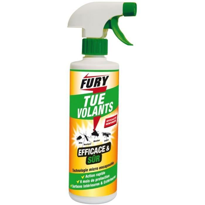 Anti insectes volants   500 mL   Insecticide FURY contre les insectes