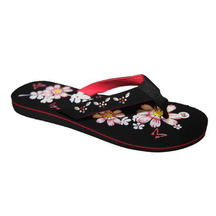 claquette nike fleur