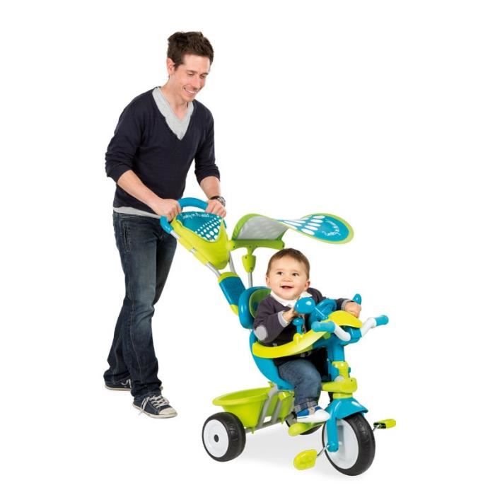 SMOBY Tricycle Baby Driver Confort Sport Evolutif 10 à 36 mois Mixte