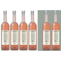 TWENTY WINE, Vin Rosé frisson 75 cl AOP Bergerac TWENTY WINE, Vin Rosé frisson 75 cl AOP Bergerac