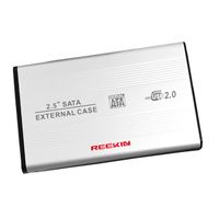 DISQUE DUR EXTERNE Reekin Boitier disque dur externe 2.5 HDD SATA