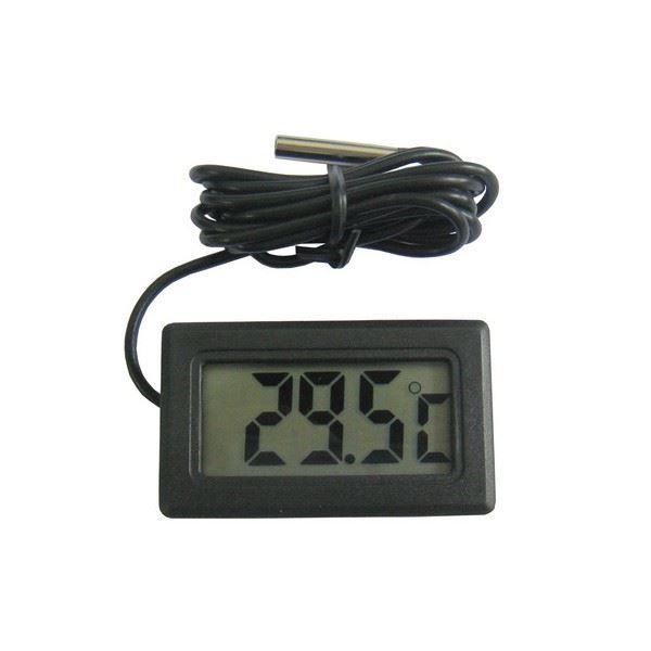 Thermometre LCD Digital avec capteur extérieur Thermomètre ultra