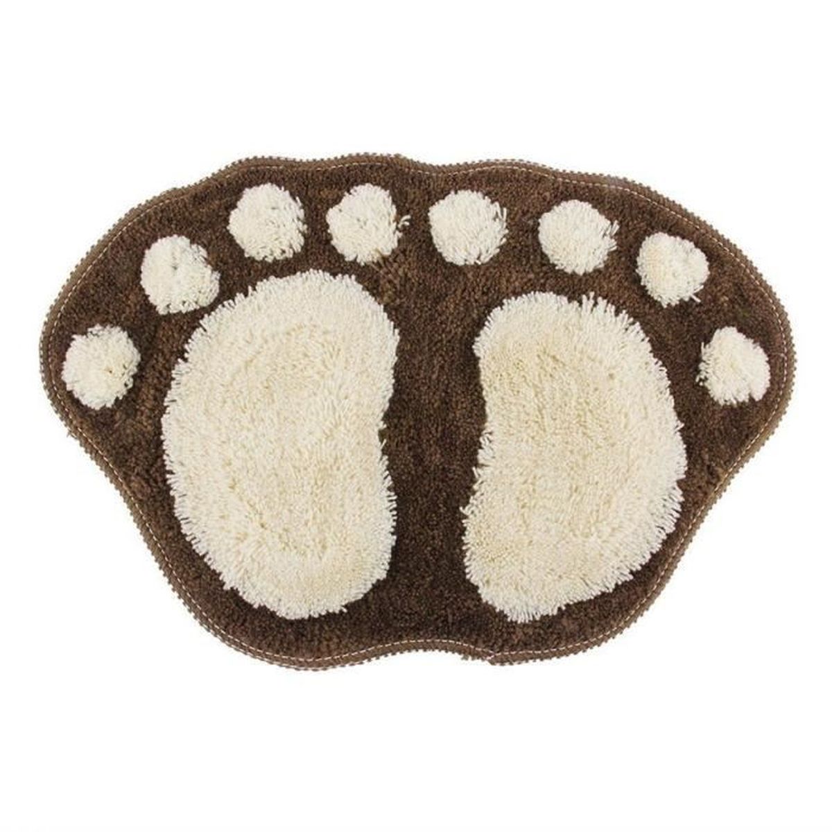 1pc conception de pieds bain tapis salle de bain eau absorbants ...