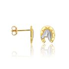 BOUCLE D OREILLE Boucles d'oreilles plaqué or