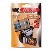 PRODUITS DE NETTOYAGE Kit de 3 protections pour écran LCD de 1.5" à 4"