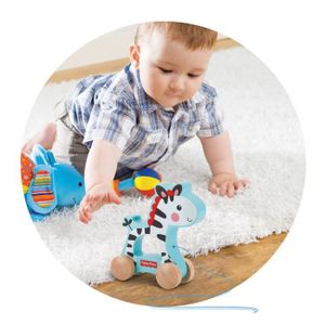 FISHER PRICE Mon Premier Z?bre A Tirer en bois