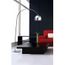  Lampadaire Benny ARC métal chromé