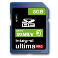CARTE MEMOIRE INTEGRAL SD Classe 10 - 8 Go