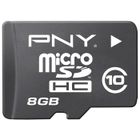 CARTE MEMOIRE PNY Micro SDHC Classe 10 8Go