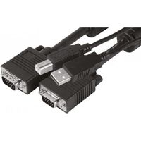 COMMUTATEUR KVM Cordon KVM VGA/USB - 1M