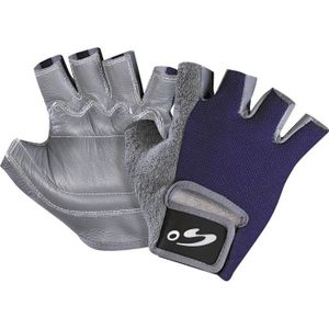ATHLI-TECH Gants Musculation - Coton Gris Bleu Coton Gris Bleu