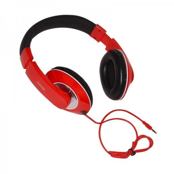 Casque audio rouge so music design casque écouteur audio, avis et