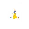 FIGURINE Poupée Blanche-Neige Et Ses 3 Amis Animaux