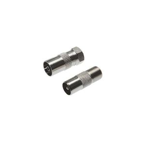 APM 411010 Adaptateur Satellite Femelle Coaxial Mâle