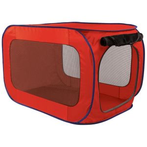 SPORT PET DESIGN Niche de transport M - 81x49x49cm - Pour chien jusqu'? 23kg