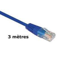 CABLE RESEAU - TELEPHONIE Elypse Câble Rj45 Cat 6E