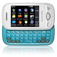 TELEPHONE PORTABLE SAMSUNG B3410 Blanc Bleu AZERTY -Téléphone portabl