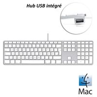 CLAVIER - PAVE NUMERIQUE Apple clavier filaire USB MB110F