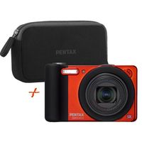 APPAREIL PHOTO NUMERIQUE PENTAX RZ10 Compact rouge + Etui