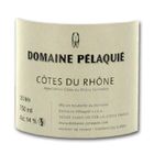 VIN ROUGE Domaine Pélaquié Côtes du Rhône 2010