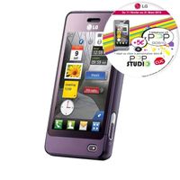 TELEPHONE PORTABLE LG GD510 Violet