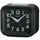 REVEIL SANS RADIO REVEIL CARRE NOIR AIGUILLES FLUORESCENTES SEIKO…