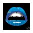 TABLEAU - TOILE - AFFICHE Tableau plexi LIPSTICK BLUE