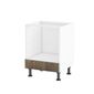 ÉLÉMENTS HAUT ET BAS  Meuble cuisine four bas 60cm 1 bandeau four 60x…