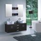 ENSEMBLE MEUBLES DE SALLE DE BAIN  Meuble de salle de bain FRANCA Wengé SDB075