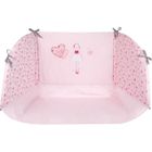 TOUR DE LIT BEBE SUCRE D'ORGE Tour de lit Aquarelle Rose