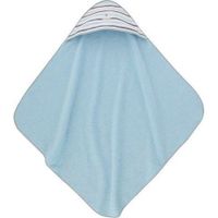 SORTIE DE BAIN SUCRE D'ORGE Cape de bain Aquarelle bleu