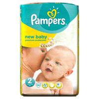 PAMPERS New Baby T2 Mini 3-6 kg x56 couches PAMPERS New Baby T2 Mini 3-6 kg x56 couches