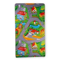 VOITURE-CAMION-BATEAU-AVION JOUET Tapis de jeu pour enfants avec routes, maisons etc
