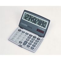 CALCULATRICE Citizen Calculatrice ultra compacte CPC110 Grise e
