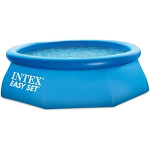 INTEX Easy Set Piscine ronde autoportée 2.44m x 0.76m
