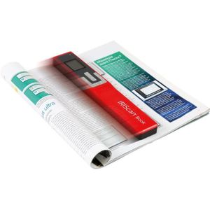 Iris Scanner IRIScan Book 5 - Portable - Couleur - 1200 ppp - A4 - Rouge