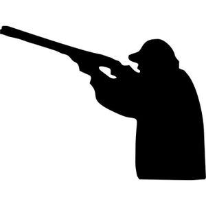 Stickers pour voiture chasse - Achat / Vente Stickers pour ...