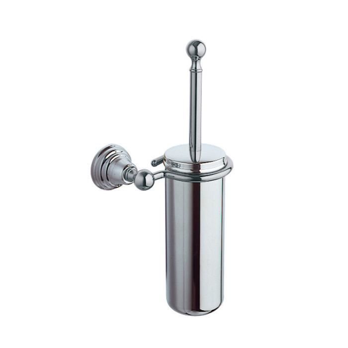 porte balai suspendu museo chrom&eacute; Achat / Vente brosse wc Porte