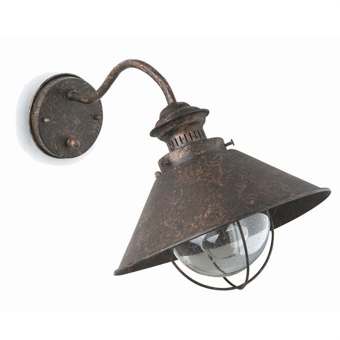 Applique classique FARO BARCELONA NAUTICA décor rouille Finition