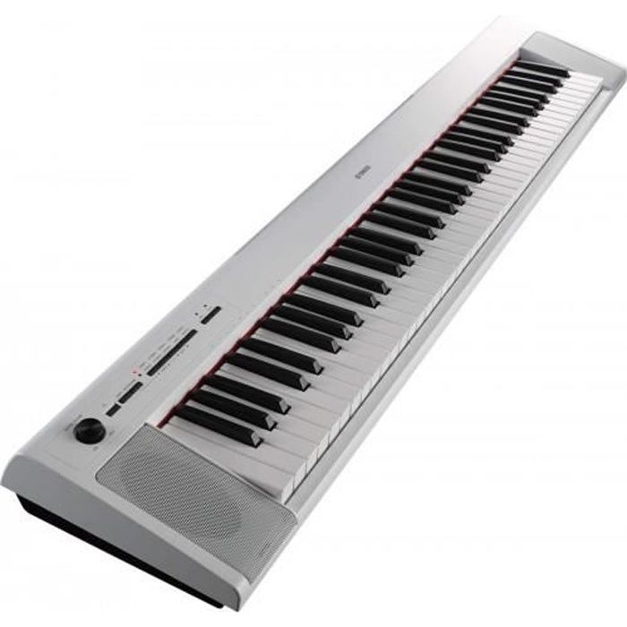 Yamaha NP-32 blanc - Piano numérique 76 touches pas cher - Achat