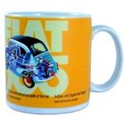 BOL - MUG - MAZAGRAN Mug Fiat 500 Jaune