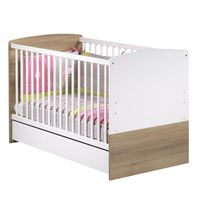 LIT NON PLIANT BEBE SAUTHON Lit bébé transformable Indiana