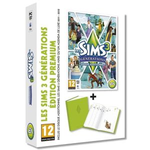 PC SIMS 3 GENERATIONS + AGENDA / Jeu PC PC SIMS 3 GENERATIONS + AGENDA / Jeu PC