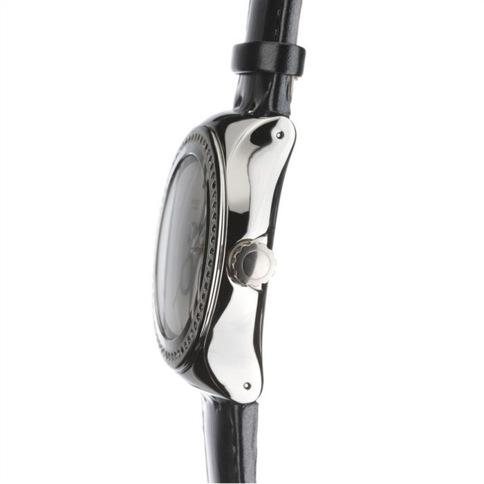Swatch Irony Pearly Gloss Black Montre Femme   Achat / Vente MONTRE